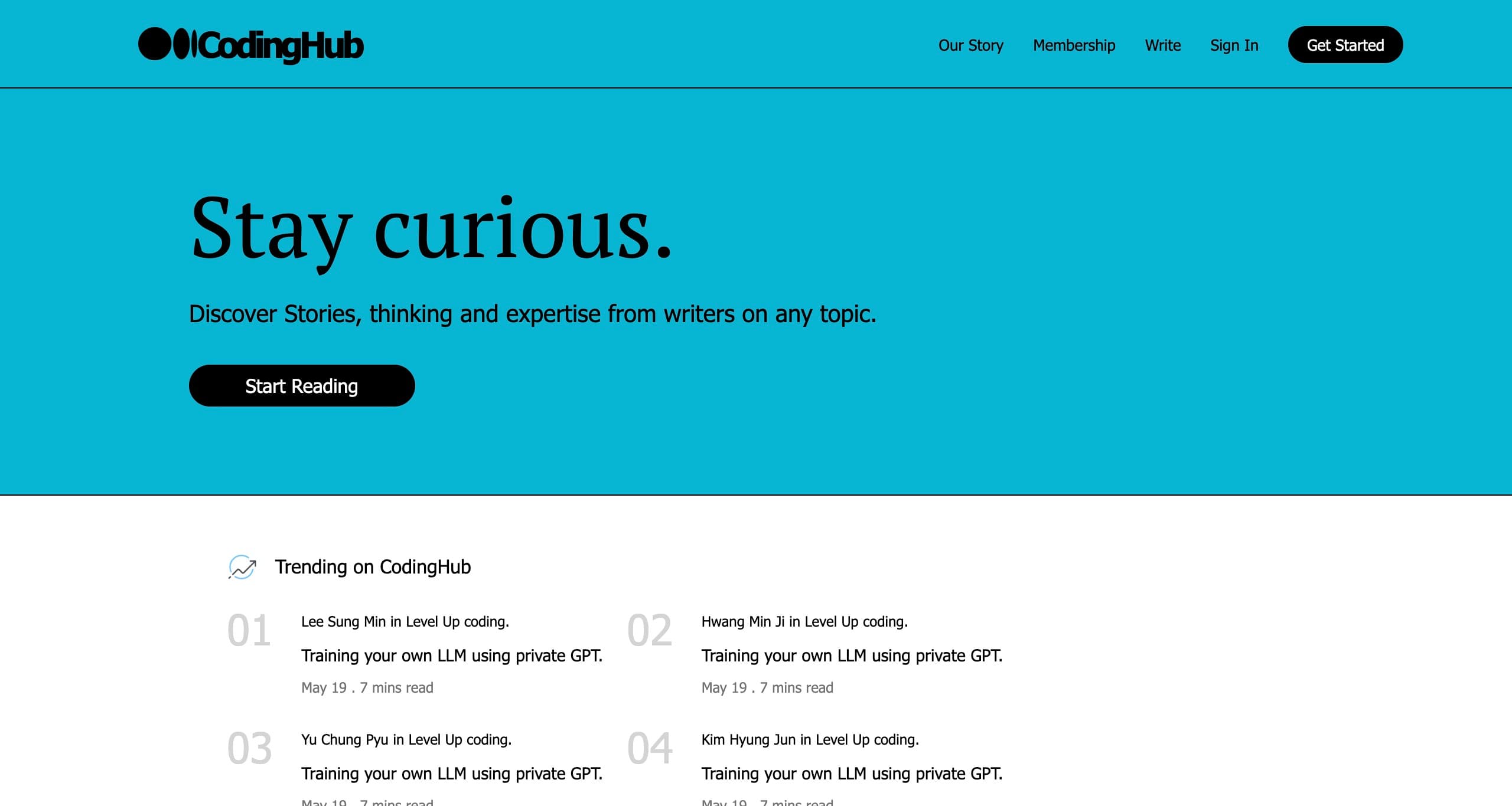 Coding Hub