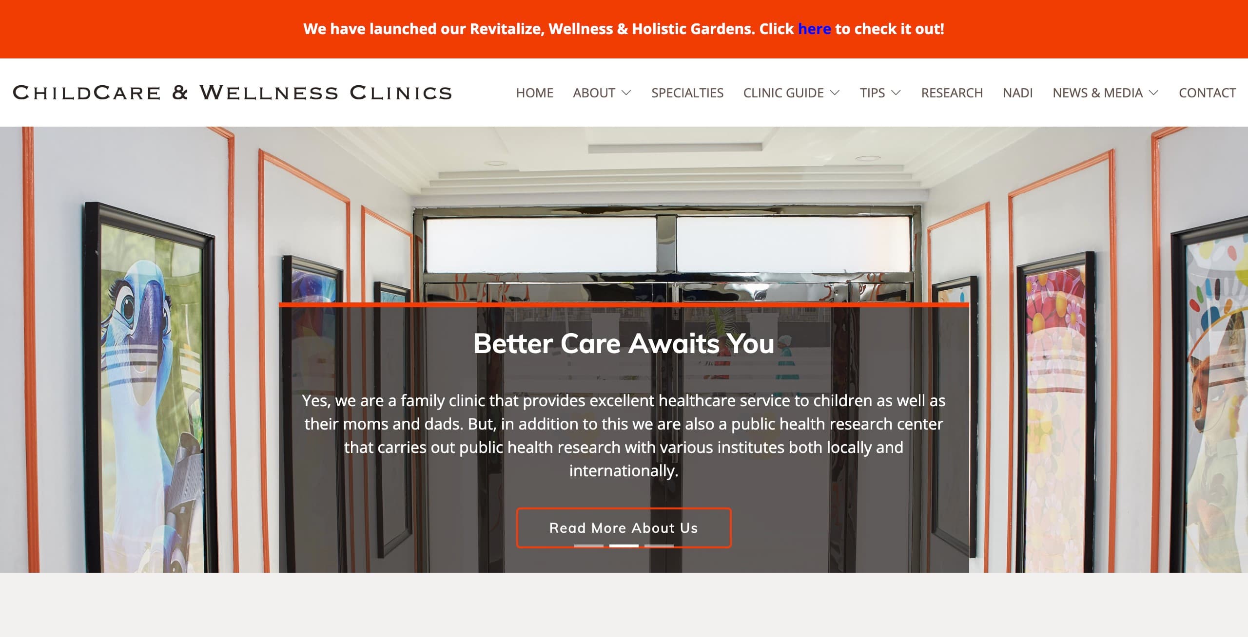 Childcare & Wellness Clinics