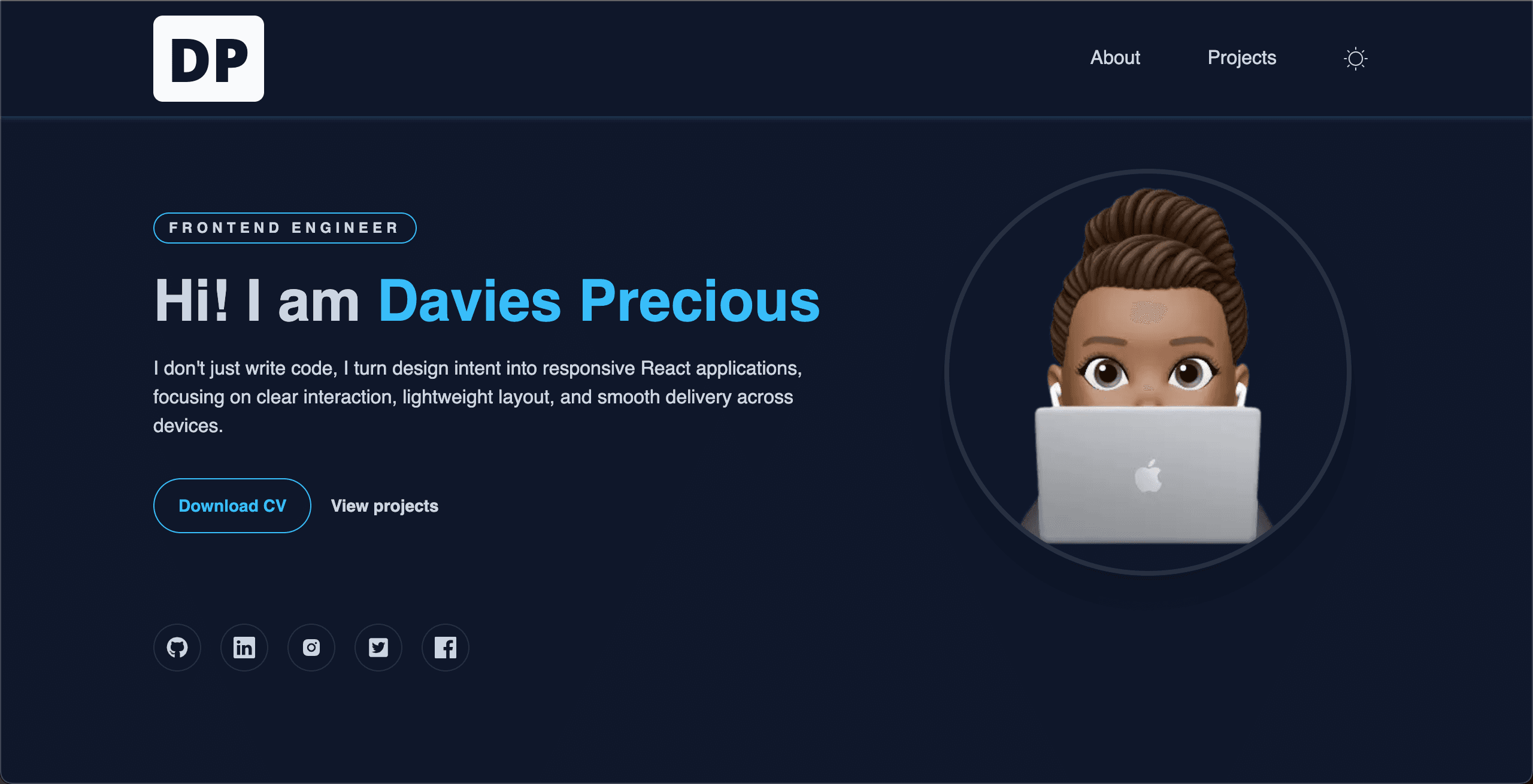 Personal Portfolio
